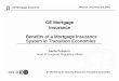 GE Mortgage Insurance Benefits of a Mortgage Insurance ... · PDF fileBenefits of a Mortgage Insurance System in Transition Economies ... NBC Aircraft Engines ... UK-GE Mortgage Insurance