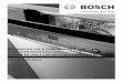Bosch She3ar72uc Use And Care Manual · PDF fileCongratulations and thank you from Bosch! Thank you for selecting a Bosch dishwasher. You have joined the many con-sumers who demand