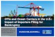 OTIs and Ocean Carriers in the U.S. Presentation/media/Files/Events/2014/05/Webinar...OTIs and Ocean Carriers in the U.S.: Impact of Importers Filing for Bankruptcy . Presentation