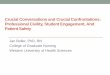 Crucial Conversations and Crucial Confrontations ... Conversations and Crucial Confrontations: Professional Civility, Student Engagement, And Patient Safety Jan Boller, PhD, RN College