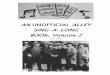 AN UNOFFICIAL ALLEY SING-A-LONG BOOK, Volume 2 · PDF fileAN UNOFFICIAL ALLEY SING-A-LONG BOOK, Volume 2 ... page 31 George and Ira Gershwin; ... THEY ALL LAUGHED