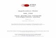 User Guide for FT312D Configuration Utility... 2. FT312D Configuration is downloadable from the FTDI website at  3. Copy the …