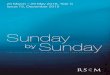 Sunday by Sunday - Royal School of Church · PDF fileOrgan music Music for children Sunday by Sunday follows the readings laid ... voluntaries for trumpet and piano/organ can be 