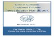 State of California Unclaimed Property Investigator Handbook · PDF fileUnclaimed Property Investigator Handbook Betty T. Yee ·California State Controller November ... Thus, estate