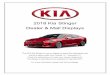 2018 Kia Stinger Dealer & Mall Displays Kia Stinger Dealer & Mall Displays The 2018 Kia Stinger is now on display at select Kia dealerships and will be at select malls from October