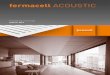 fermacell ACOUSTIC · PDF file4 1. fermacell ACOUSTIC – et designprodukt I samarbejde med den kendte danske designer Lars Vejen har Fermacell Scan-dinavia’s tekniske eksperter