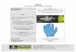 4095 Spec Sheet 032111 - Cordova Safety Products Gloves/4095 Spec Sheet 061312.pdfcordova 4-mil thickness powder free industrial grade component materials comply with federal regulations