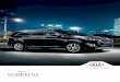 2017 SORENTO - · PDF filethis is the 2017 Sorento. ... [ LIFE’S ADVENTURES ] International model shown ... The 2017 Sorento fits beautifully into any landscape – anywhere from