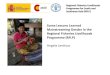 Some Lessons Learned Mainstreaming Gender in the ... Fisheries Livelihoods Programme for South and Southeast Asia (RFLP) SEAFDEC - Some Lessons Learned Mainstreaming Gender in the