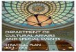 DEPARTMENT OF CULTURAL AFFAIRS AND SPECIAL EVENTS - Chicago Plan... · directed the Department of Cultural Affairs and Special Events ... Chicago’s arts and creative industries
