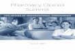 Pharmacy Opioid Summit - English · PDF file2 Pharmacy Opioid Summit June 2, ... Executive Vice-President and General Director ... Category Education/ Control and Monitoring