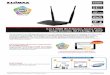 5-in-1 N300 Wi-Fi Router, Access Point, Range Extender, Wi ... · PDF fileaccess point, range extender, Wi-Fi Bridge or WISP, the BR-6428nS V4’s flexibility meets the demands of