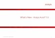 What’s New - Avaya Aura 7 -  s New - Avaya Aura® 7.0 ... Avaya Aura® Session Manager Enhanced Route Pattern Admin ... Avaya Aura® 7 Migrations: The 6.X Customer