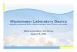 Wastewater Laboratory Basics - Illinois Water · PDF fileWastewater Laboratory Basics sampling, ammonia, BOD, chlorine residual, fecal coliform, pH, solids IWEA Laboratory Workshop