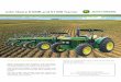 John Deere 6100B and 6110B Tractor · PDF fileJohn Deere 6100B and 6110B Tractor Introducing the all new 6100B and 6110B from John Deere: Highly maneuverable with symmetric front axle