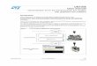 Demonstration kit for the ST7570 power line modem with ... · PDF fileDemonstration kit for the ST7570 power line modem with graphical user interface ... ST7570 GUI setup
