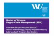 Master of Science Supply Chain Management (SCM) · PDF fileMaster of Science Supply Chain Management (SCM) ... Hungary India Italy Mongolia Panama ... Key Facts SLIDE 15 Language of