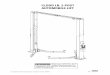 12,OOO LB. 2-POST AUTOMOBILE · PDF file12,OOO LB. 2-POST AUTOMOBILE LIFT ... An electrical-hydraulic power unit included with the ... The installation of this lift is relatively simple
