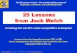 25 LESSONS FROM JACK WELCH (Ten3 Mini-course) · PDF file25/03/2015 · view or print slides as Note Pages Clickable titles ... More information at 1000ventures.com: “GE’s Leadership