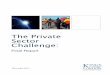 The Private Sector Challenge - ACMC · PDF fileThe ‘Private Sector Challenge’ Project was led within the ... BNPB Indonesian National Disaster Management ... NGO Non-governmental
