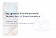 Equipment Fundamentals: Separation & Fractionationinside.mines.edu/~jjechura/GasProcessing/05_Separation.pdf · Equipment Fundamentals: Separation & Fractionation Chapters 4 & 5 With