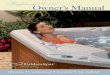 Highland Series Owner’s Manual Owner’s Manual will acquaint you with the operation and general maintenance of your new spa. We suggest that you ... • Care of the Spa Pillows