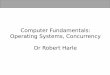 Computer Fundamentals: Operating Systems,   Fundamentals: Operating Systems, Concurrency ... Enforces security ... the operating system on which to run the program