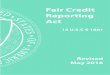 Fair Credit Reporting Act - ftc.gov · PDF fileprepared the following complete text of the Fair Credit Reporting Act ... In some cases, ... report containing information solely as