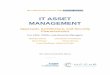 IT ASSET MANAGEMENT - National Cybersecurity … CYBERSECURITY PRACTICE GUIDE FINANCIAL SERVICES IT ASSET MANAGEMENT Approach, Architecture, and Security Characteristics For CIOs,