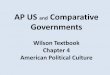 AP US and Comparative Governments PPT … · AP US and Comparative Governments Wilson Textbook ... Vocabulary is important Key Terms ... – US government imposed minimal taxes and