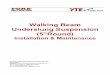 Walking Beam Underslung Suspension (5”Round) - … B… ·  · 2014-10-03Walking Beam Underslung Suspension (5”Round) Installation & Maintenance For Your Trailer Axle Suspension