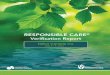 RESPONSIBLE CARE - Chemistry Industry Association of · PDF fileResponsible Care Verification Report 2011 – Nalco Canada Inc. 2 EXECUTIVE SUMMARY This report documents the observations