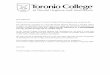 Please note the application fee is non-refundable and only ... PACKAGE TORONTO... · Thank you for your interest in Toronto College of Dental Hygiene and ... The Toronto College of