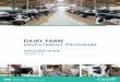 DAIRY FARM INVESTMENT · PDF fileDairy Farm Investment Program Page 4 4.3 Reporting ... Eligible Equipment Types ... • provide information on their dairy license and production quota,