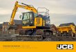 TRACKED EXCAVATOR JZ141 LC/HD - Greenshields JCB · PDF fileThe JCB JZ141 is now available with the Supreme seat. Featuring air suspension, lumbar support and a fully adjustable headrest