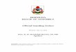 BERMUDA HOUSE OF ASSEMBLY Official Standing … HOUSE OF ASSEMBLY Official Standing Orders Revised: July 12, 2013 Hon. K. H. Randolph Horton, JP, MP Speaker Disclaimer: This printed