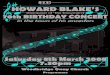 HPB #[] q HOWARD BLAKE’S q birthday concert draft programme.pdf&q q q HOWARD BLAKE’S (Composer of ‘The Snowman’) 70th BIRTHDAY CONCERT q q q q q q Saturday 8th March 2008 7.30pm