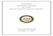 MISSISSIPPI BOARD OF TRUSTEES OF STATE ... - ihl.state.ms.us · PDF fileIHL Projects 3. MUW – IHL 204-132 – Fire Sprinklers for Callaway and Grossnickle Halls, ... DSU – Grating