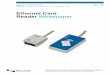 Ethernet Card Reader Whitepaper - · PDF fileRequests for compatibility with additional 125 kHz card systems resulted in the later development of the Medusa Indala reader, ... Ethernet