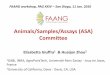 Animals/Samples/Assays (ASA) Committee workshop, PAG XXIV –San Diego, 11 Jan. 2016 Animals/Samples/Assays (ASA) Committee Aims:-Propose, develop and standardize 