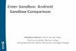 Enter Sandbox: Android Sandbox Comparison - Sandbox: Android Sandbox Comparison Sebastian Neuner, Victor van der Veen, Martina Lindorfer, Markus Huber, Georg Merzdovnik, Martin Mulazzani