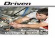 Developing Technicians - Truckloadtruckload.org/.../Recruiting-and-Developing-Technicians.pdf · technicians at General Motors, Ford, ... tire work, and . ... Driven A Dealer Guide