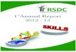 Annual Report -FINAL FOR PRINTING-40 prints - RSDC Indiarsdcindia.in/Download/rsdc_annual_report_2013.pdf · M/s Ravinder K. Goel & Associates M/s Anil K. Goyal & Associates Chartered