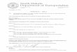 NORTH DAKOTA DEPARTMENT OF TRANSPORTATION SPECIAL PROVISION · PDF file · 2016-12-12NORTH DAKOTA DEPARTMENT OF TRANSPORTATION ... 25 percent additional volume is included for shrinkage