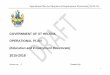 Education and Employment Directorate) - · PDF fileNew Management in Secondary and some changes in management in Primary within the primary schools should aid the ... Succession planning