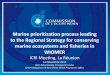 Marine prioritization process leading to the Regional · PDF fileMarine prioritization process leading to the Regional Strategy for conserving marine ecosystems and fisheries in WIOMER