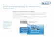 Intel® SOA Expressway for Healthcare Data Sheet · PDF file• Automatic policy updating and integration to Business Service Repositories from SoftwareAG* CentraSite, Oracle, and