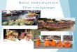 Peace Corps Basic Introduction to Thai Language - Live  · PDF fileBasic Introduction to Thai Language . ... Sanskrit, English, ... Peace Corps Basic Introduction to Thai Language