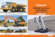 Global auction highlights -   · PDF fileGlobal auction highlights January ... 2015 Volvo A40G Golden Hauler 50th Anniversary Edition ... offi ces, bar/lounge,
