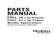 PARTS MAN U AL - Subaru Industrial Power Products Speciﬁ cation Engine Speciﬁ cation MILLER HOBART EH650DB2322 P220GIOHV-786A MILLER BOBCAT EH650DB2341 P220GIOHV-2252A MILLER TRAILBLAZER